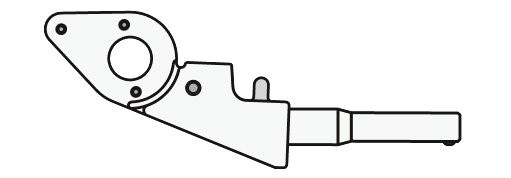 Griff 12/1 für Klinge Baumschere Felco 12