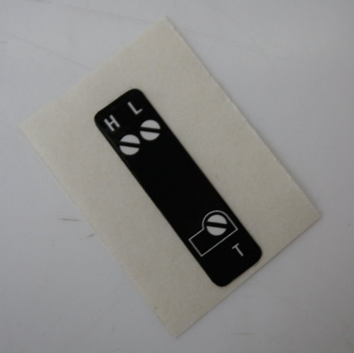 Echo : Aufkleber Metering PPT-2400  (16-890334-52730)