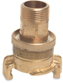 Saug- und Hochdruckkupplung AG 3/4"