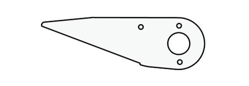 Klinge 50/3 für Schafhufscheren Felco 50-51