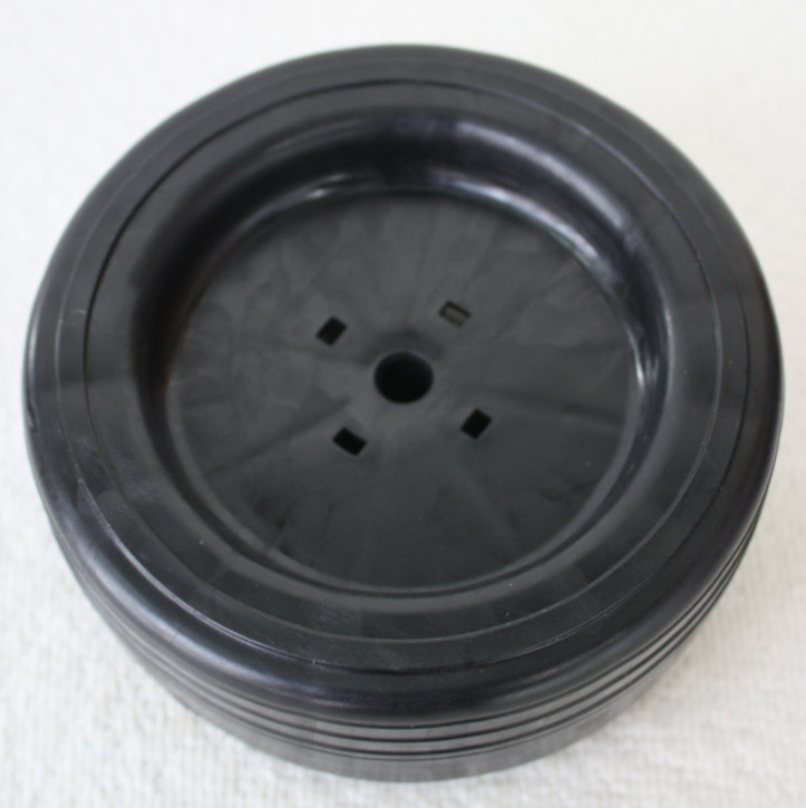 Al-Ko : Ersatzteil Rad 32Eh D125 R9005 Neu - 513279