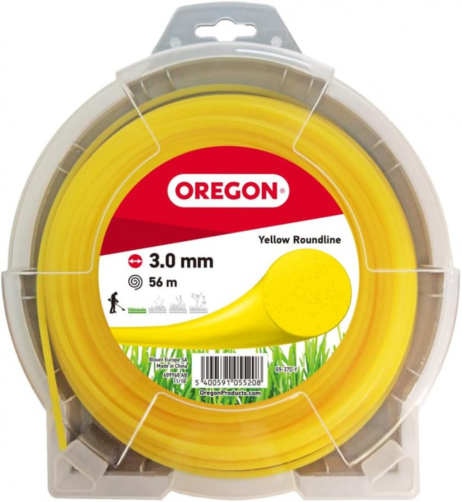 Trimmerfaden Multicolor Ø 3,0 mm x 56 m gelb