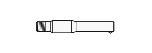 Felco Achse 7/23 für Rollgriff