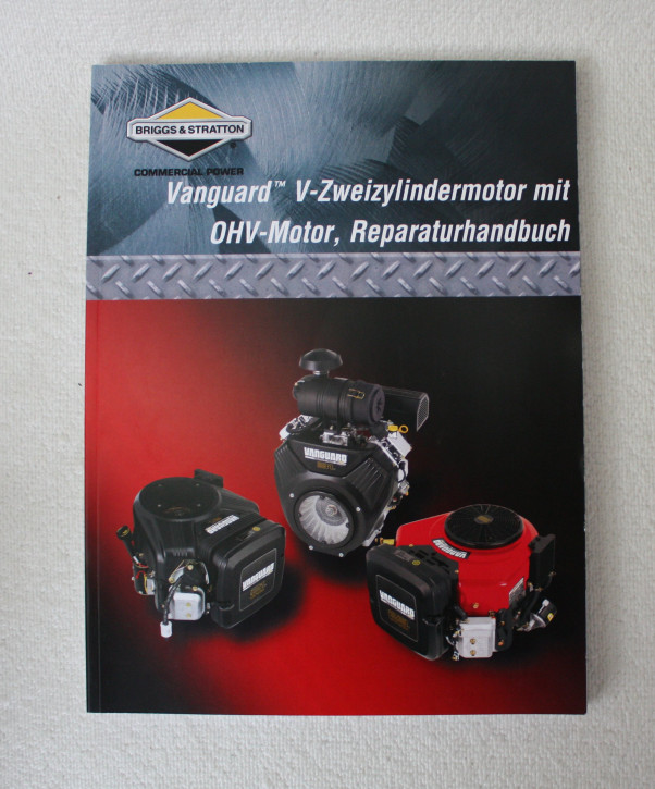 B+S Reparaturhandbuch für 2-Zylinder Motoren Vanguard von Briggs+Stratton 805611