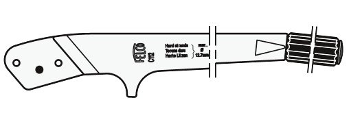 Griff mit Hülle + Stift