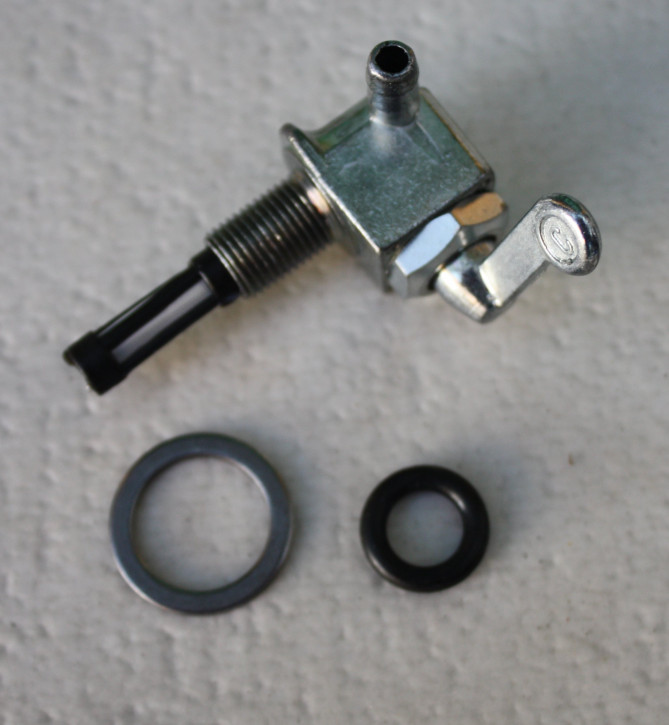 AS : Benzinhahn+O-Ring+Stützscheibe E01048-ASM AS Ersatzteil