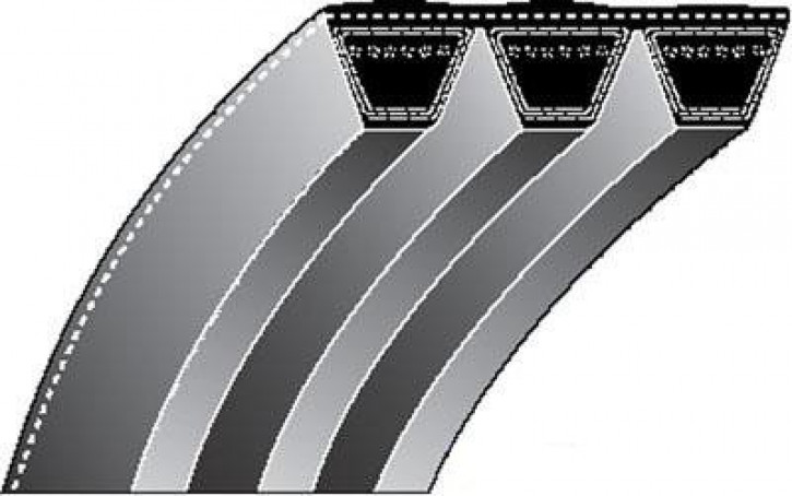 Stiga Keilriemen 1134-9019-01,9585-0100-00 / 20 x 1340 La