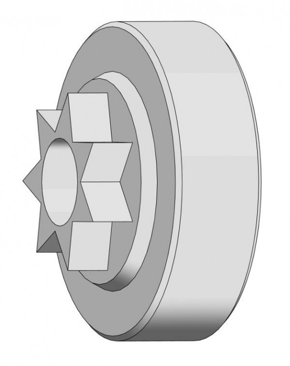 Ratioparts Kettenrad für Homelite 1/4" - 110Elektrik
