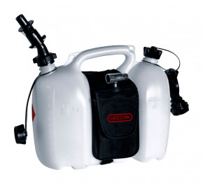 Kombikanister Doppelkanister Profi Transparent 6 / 3 Liter