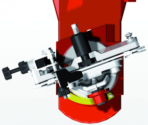 Jolly Super Kettenschärfgerät Profigerät hydraulisches Spannsystem mit 3 Schärfscheiben