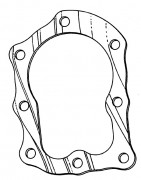 Briggs + Stratton Zylinderkopfdichtung 270341,272170,272536