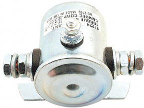 Magnetschalter 12 Volt, 200 A - Max 10 Sek. - auf Montagefuß.