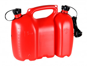 Kombikanister Profi Orange / Rot 6 / 3 Liter