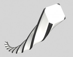 Nylonfaden Hybrid Twist Alucut 2,0 mm 122 m