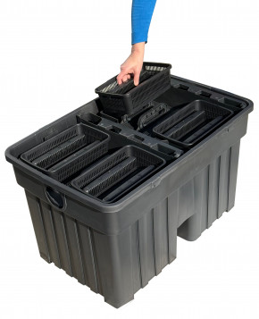 Teichfilter Set Osaga bis zu 45000Liter mit UVC + Pumpe